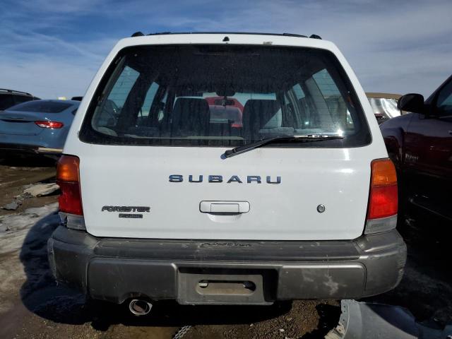 JF1SF6550XH737229 - 1999 SUBARU FORESTER S WHITE photo 6
