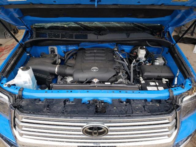 5TFHY5F10MX996681 - 2021 TOYOTA TUNDRA CREWMAX LIMITED BLUE photo 11