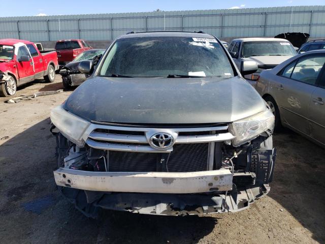 5TDBK3EH2DS250216 - 2013 TOYOTA HIGHLANDER BASE Vert photo 5
