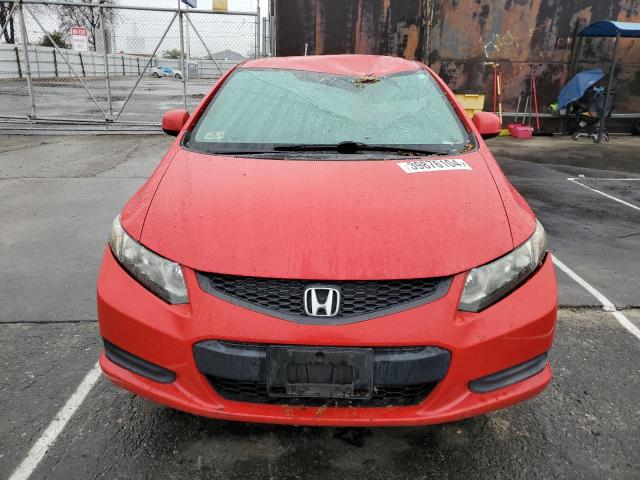 2HGFG3B55DH522674 - 2013 HONDA CIVIC LX RED photo 5