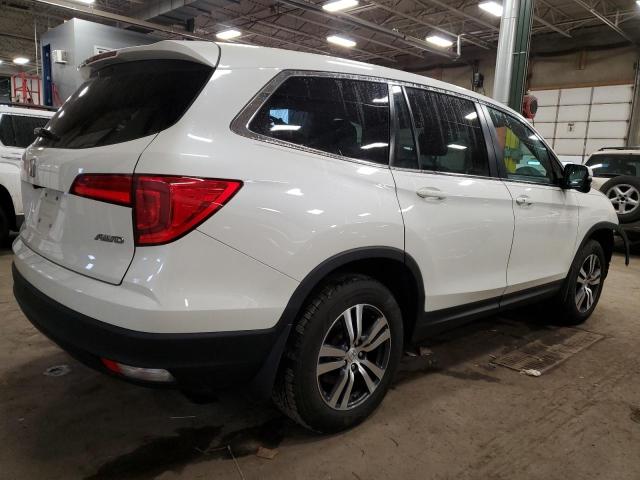 5FNYF6H8XJB056108 - 2018 HONDA PILOT EXL WHITE photo 3