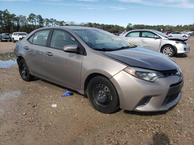 2T1BURHE4FC402510 - 2015 TOYOTA COROLLA L GRAY photo 4