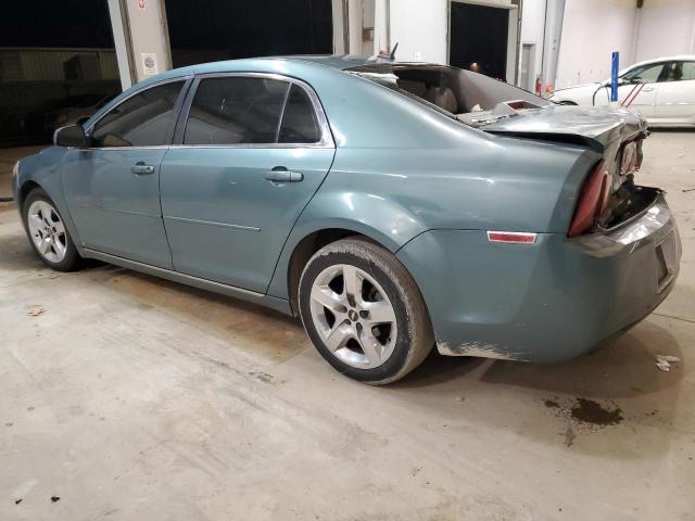 1G1ZH57B394153328 - 2009 CHEVROLET MALIBU 1LT Turquoise photo 2