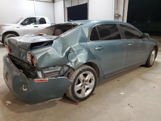 1G1ZH57B394153328 - 2009 CHEVROLET MALIBU 1LT Turquoise photo 3