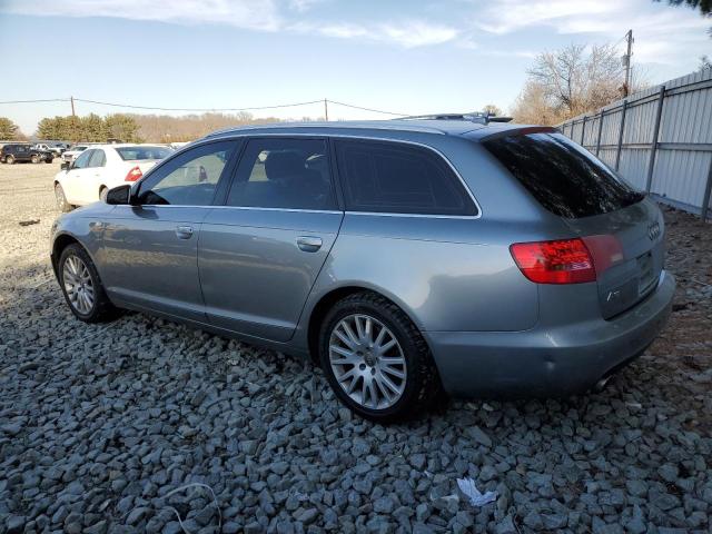 WAUKH74F57N127202 - 2007 AUDI A6 AVANT QUATTRO SILVER photo 2