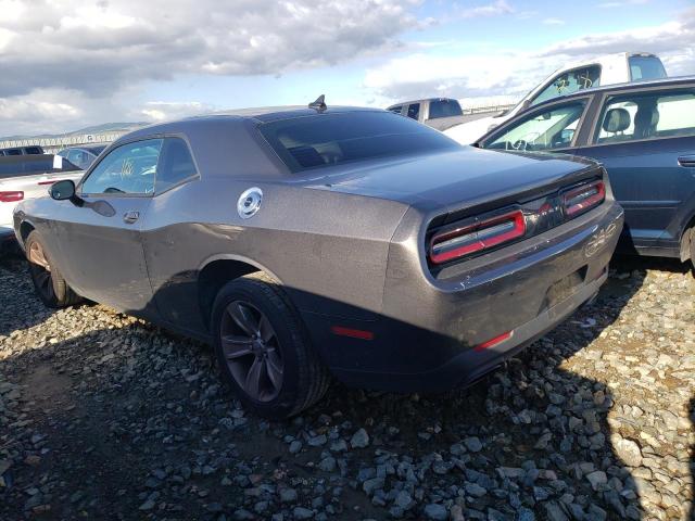 2C3CDZAG9GH198797 - 2016 DODGE CHALLENGER SXT GRAY photo 2