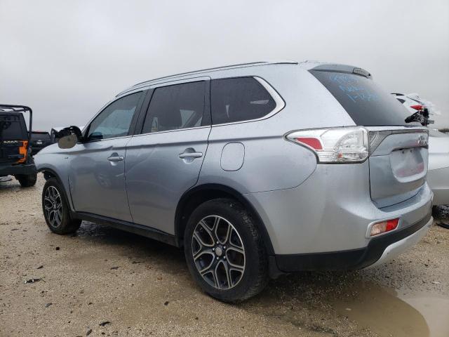 JA4JZ4AX2FZ010539 - 2015 MITSUBISHI OUTLANDER GT SILVER photo 2