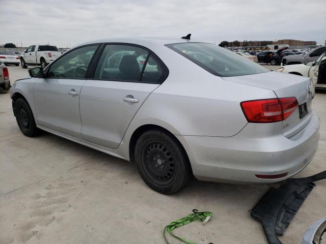 3VW1K7AJ0FM306925 - 2015 VOLKSWAGEN JETTA BASE 银色 照片 2