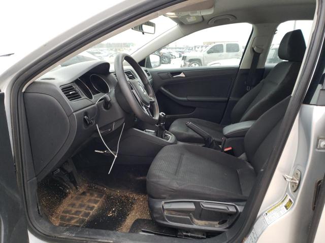 3VW1K7AJ0FM306925 - 2015 VOLKSWAGEN JETTA BASE 银色 照片 7