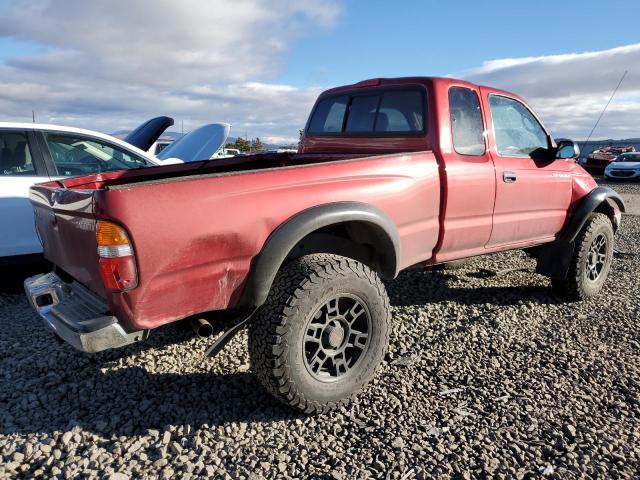 5TEWM72N63Z248273 - 2003 TOYOTA TACOMA XTRACAB RED photo 3