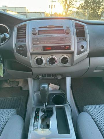 5TEUU4ENXAZ747074 - 2010 TOYOTA TACOMA ACCESS CAB ნაცრისფერი ფოტო 9