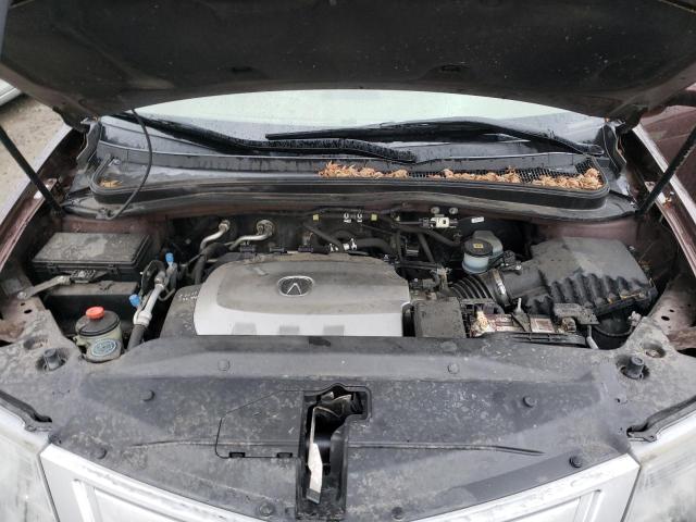2HNYD2H64AH530393 - 2010 ACURA MDX TECHNOLOGY 棕色 照片 12