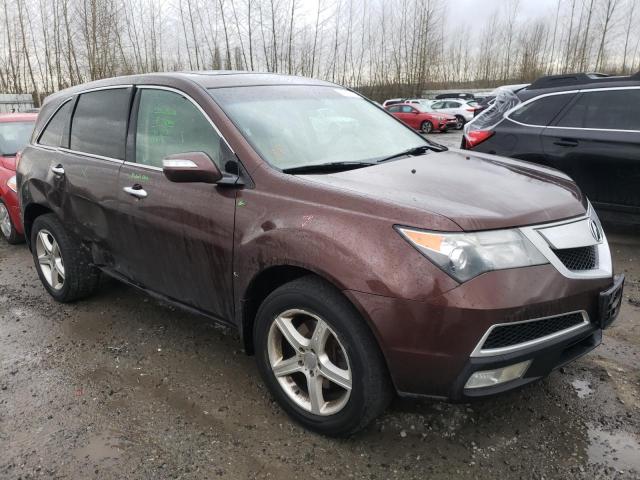 2HNYD2H64AH530393 - 2010 ACURA MDX TECHNOLOGY 棕色 照片 4