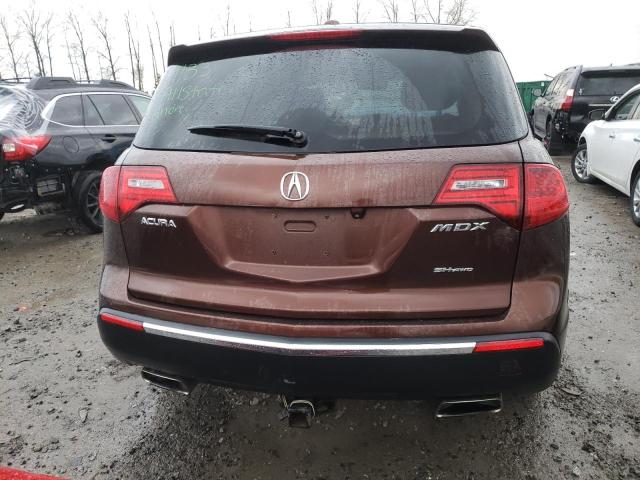 2HNYD2H64AH530393 - 2010 ACURA MDX TECHNOLOGY 棕色 照片 6