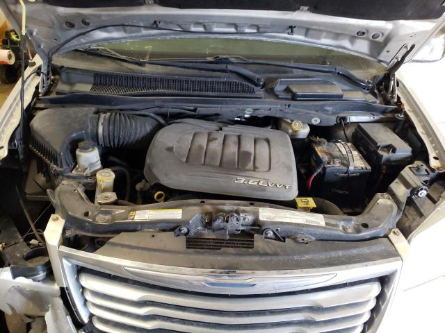 2C4RC1CG3CR119314 - 2012 CHRYSLER TOWN & COU TOURING L SILVER photo 12