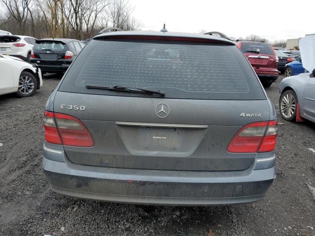 WDBUH87X07X211632 - 2007 MERCEDES-BENZ E 350 4MATIC WAGON GRAY photo 6