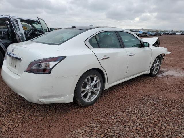 1N4AA5AP7EC443574 - 2014 NISSAN MAXIMA S WHITE photo 3