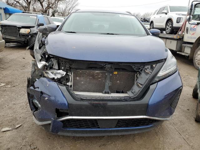 5N1AZ2MJ0KN163337 - 2019 NISSAN MURANO S BLUE photo 5