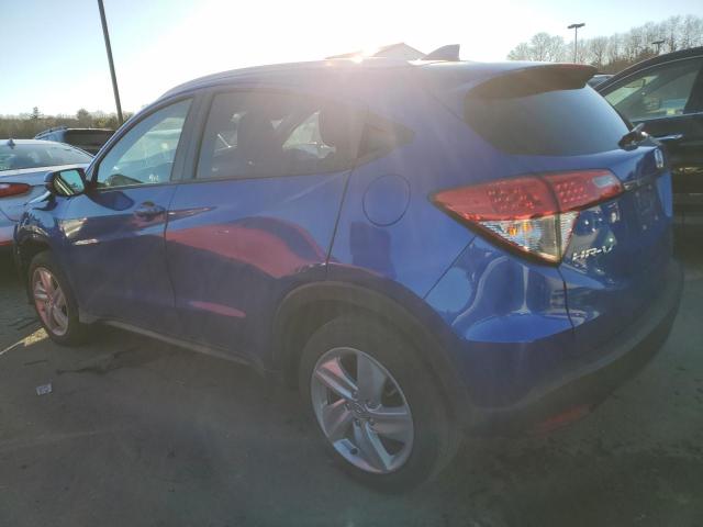 3CZRU6H5XKM704053 - 2019 HONDA HR-V EX BLUE photo 2