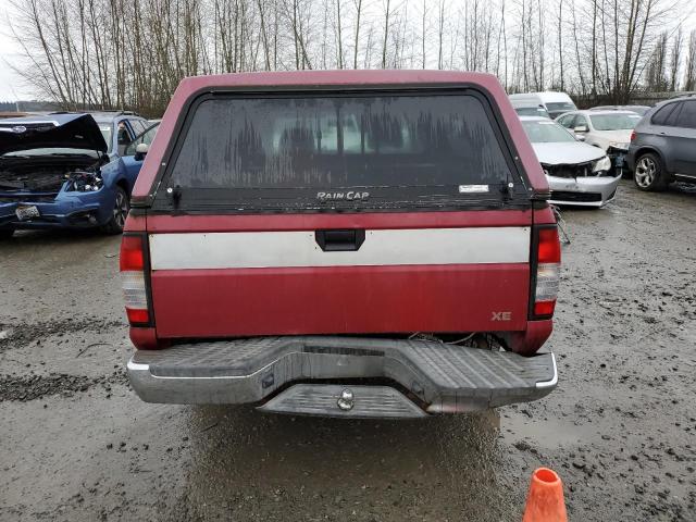 1N6DD26S1WC323598 - 1998 NISSAN FRONTIER KING CAB XE RED photo 6