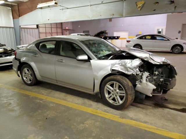 1C3CDZCB3CN153583 - 2012 DODGE AVENGER SXT SILVER photo 4