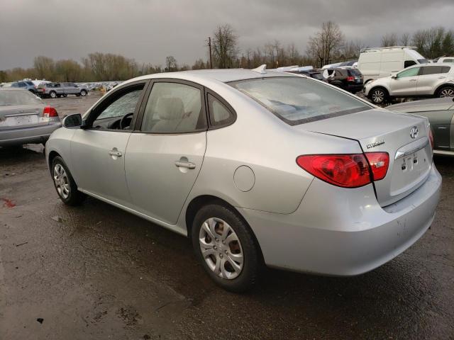 KMHDU4AD3AU115356 - 2010 HYUNDAI ELANTRA BLUE GRAY photo 2