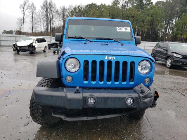 1C4BJWDG4FL508740 - 2015 JEEP WRANGLER U SPORT ლურჯი ფოტო 5