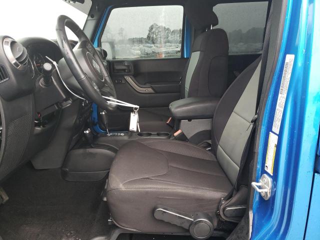 1C4BJWDG4FL508740 - 2015 JEEP WRANGLER U SPORT ლურჯი ფოტო 7