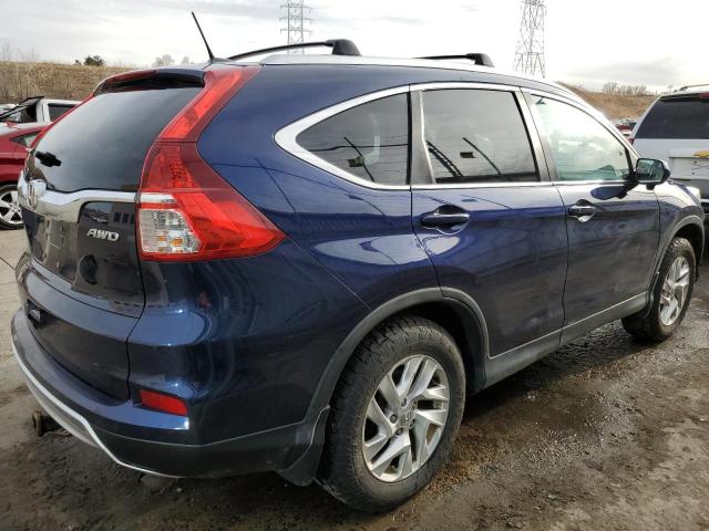 2HKRM4H78GH635873 - 2016 HONDA CR-V EXL BLUE photo 3