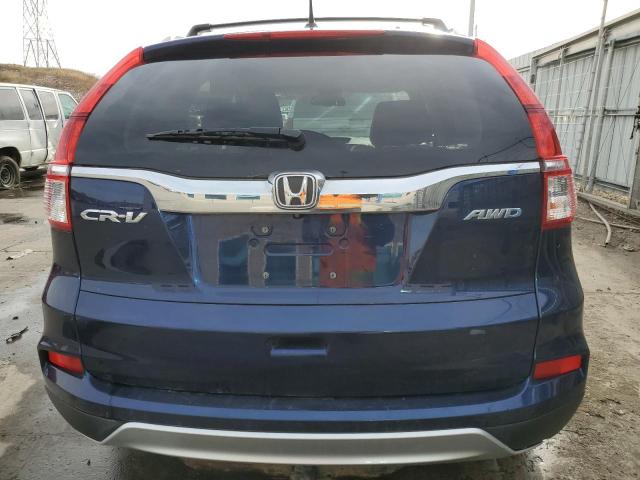 2HKRM4H78GH635873 - 2016 HONDA CR-V EXL BLUE photo 6