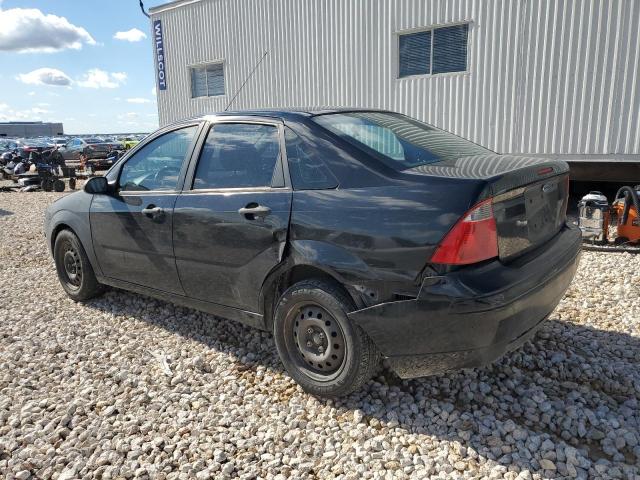 1FAHP34N97W306679 - 2007 FORD FOCUS ZX4 BLACK photo 2