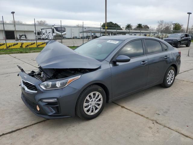 3KPF24AD7KE105089 - 2019 KIA FORTE FE SILVER photo 1