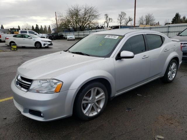 1B3BD1FG5BN536652 - 2011 DODGE AVENGER MAINSTREET SILVER photo 1