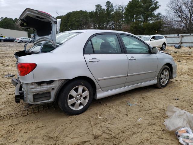 2T1BR30E08C877343 - 2008 TOYOTA COROLLA CE SILVER photo 3