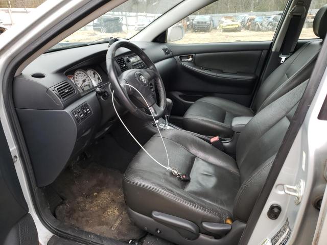 2T1BR30E08C877343 - 2008 TOYOTA COROLLA CE SILVER photo 7