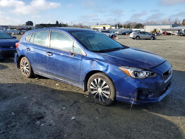 4S3GTAA64H3742894 - 2017 SUBARU IMPREZA BLUE photo 4