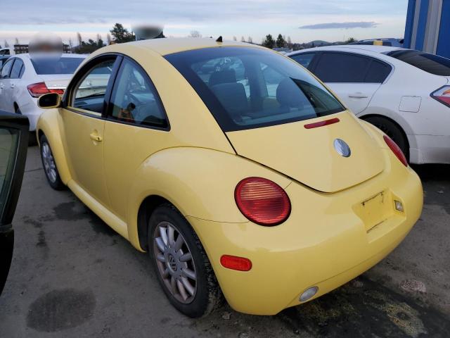 3VWCK31C64M423845 - 2004 VOLKSWAGEN NEW BEETLE GLS YELLOW photo 2