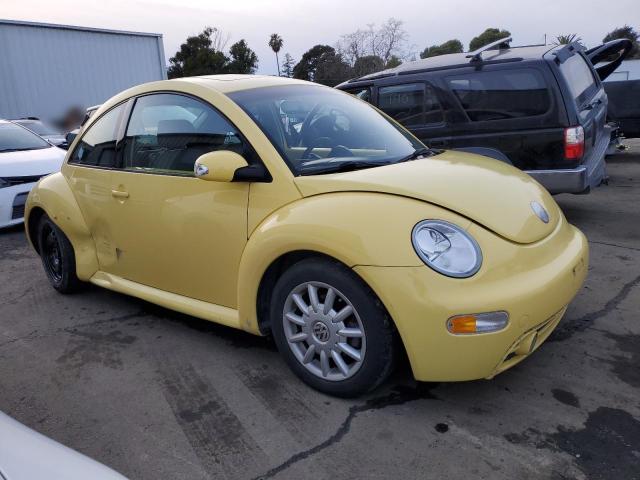 3VWCK31C64M423845 - 2004 VOLKSWAGEN NEW BEETLE GLS YELLOW photo 4