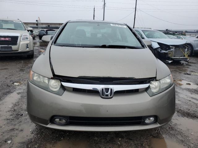 1HGFA16887L004317 - 2007 HONDA CIVIC EX GRAY photo 5