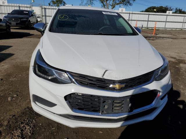 1G1BE5SM8H7103198 - 2017 CHEVROLET CRUZE LT WHITE photo 5