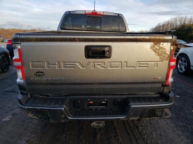 1GCGTDEN1N1309981 - 2022 CHEVROLET COLORADO Z71 GRAY photo 6