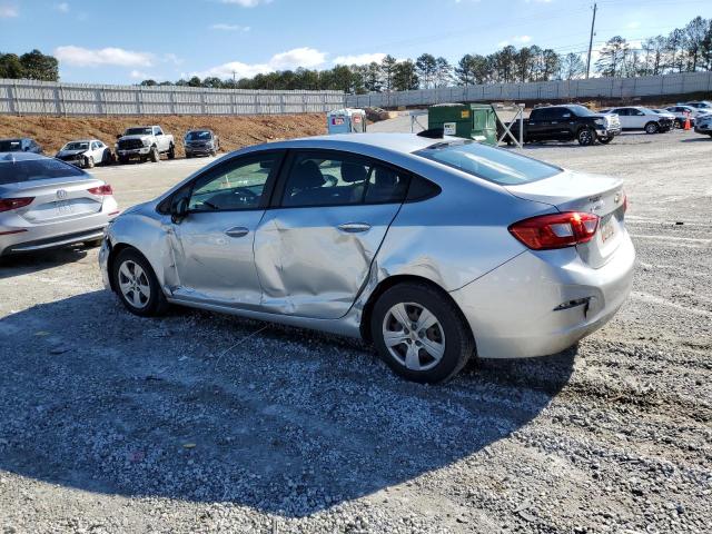 1G1BC5SM6J7150838 - 2018 CHEVROLET CRUZE LS SILVER photo 2