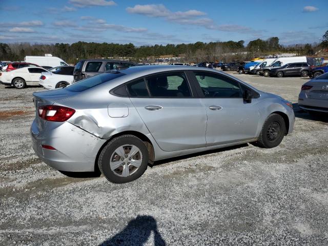 1G1BC5SM6J7150838 - 2018 CHEVROLET CRUZE LS SILVER photo 3