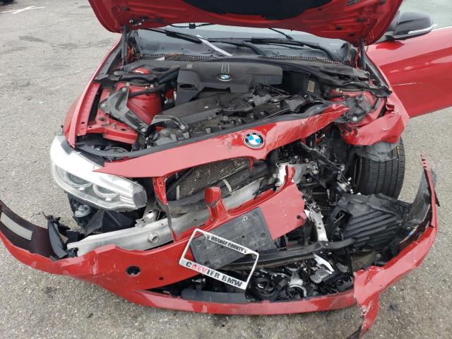 WBA3V5C50EJ969380 - 2014 BMW 428 I RED photo 11