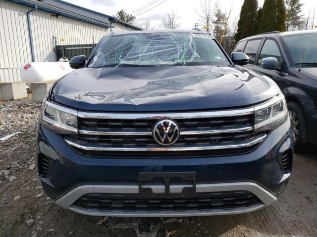 1V2HE2CA1NC227786 - 2022 VOLKSWAGEN ATLAS CROS SE ლურჯი ფოტო 5