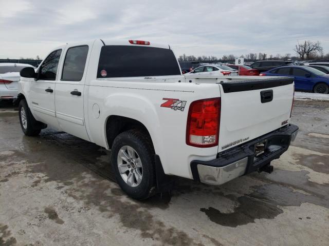 3GTP2VE70CG250575 - 2012 GMC SIERRA K1500 SLE WHITE photo 2