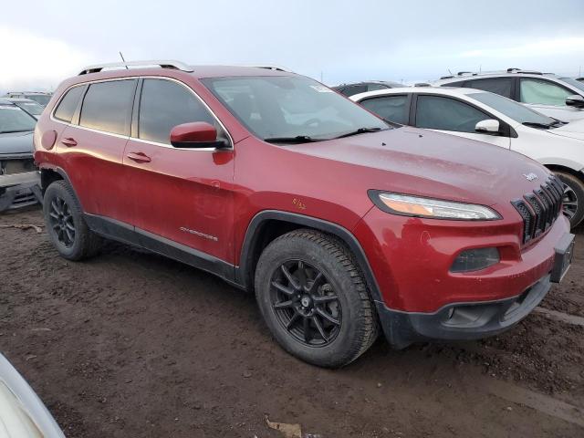 1C4PJMCB9FW682687 - 2015 JEEP CHEROKEE LATITUDE RED photo 4