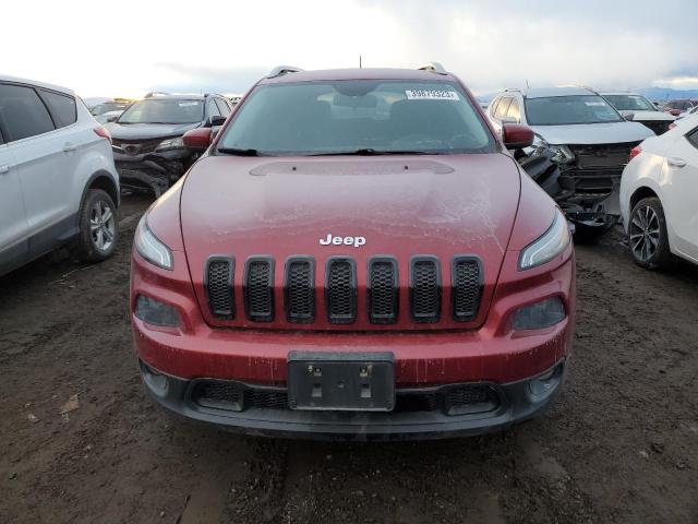 1C4PJMCB9FW682687 - 2015 JEEP CHEROKEE LATITUDE RED photo 5