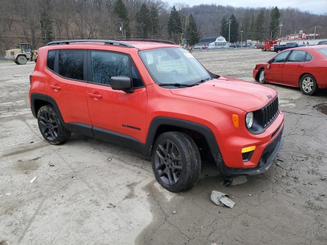 ZACNJDBBXMPM33458 - 2021 JEEP RENEGADE LATITUDE RED photo 4