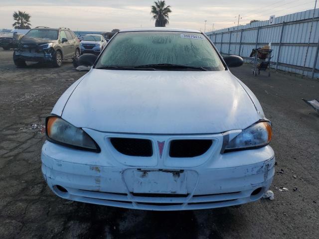 1G2NE52E25M137913 - 2005 PONTIAC GRAND AM SE WHITE photo 5